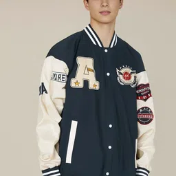 StyleCast x Revolte Men Colourblocked Tailored Jacket-picture-21