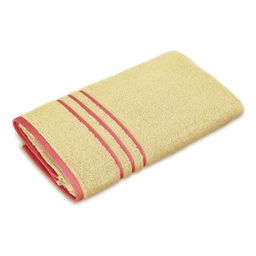 Layers Basicx Yellow & Orange Colored Pure Cotton 380 GSM Bath Towel-picture-31