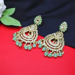 J & C Fashion Arena Classic Chandbalis Earrings-image-15