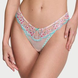Victoria's Secret Dream Angels Cherry Blossom Embroidered Brazilian Brief - 1123763262TW-image-9
