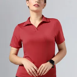 MUSCLE TORQUE Polo Collar Dri-FIT Sports T-shirt-image-58