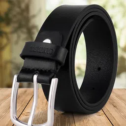 Cantabil Men Textured Leather Formal Belt-picture-18
