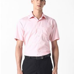Van Heusen Men Solid Spread Collar Pure Cotton Formal Shirt-picture-23