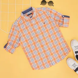 Pantaloons Junior Boys Opaque Casual Shirt-41