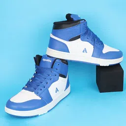 Aqualite Men Colourblocked Mesh Everyday Sneakers-image-9