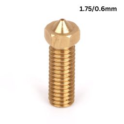 V6 Volcano Brass Length Extruder Nozzle 1.75mm x 0.6mm-image-6