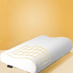 betterhood White Memory Foam Ergonomic Dual Height Large Cervical Sleep Pillow-picture-30
