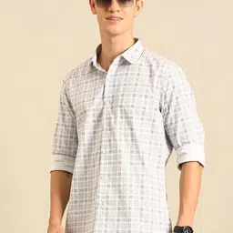 Provogue Men Opaque Printed Casual Shirt-image-93