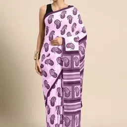 BUTA BUTI Paisley Cotton Saree-36