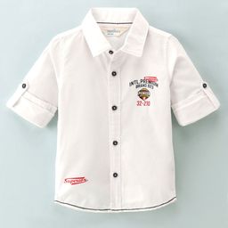 Infinity Boys Tailored Fit Opaque Casual Shirt-image-54