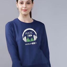 REYA Women Printed Pullover Sweatshirt-image-59