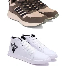 PENNEN Men Non-Marking Running Sports Shoes-image-58