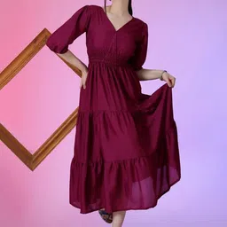 Raiyani Enterprise Women Solid Daily Anarkali Kurta-picture-42