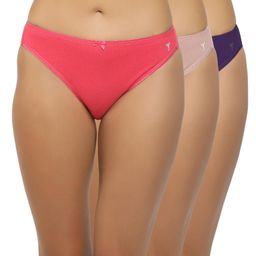 Shyygl Set of 3 Low-Rise Bikini Briefs-image-11