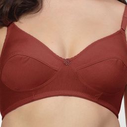 LILY Solid Full Coverage Non Padded Non-Wired Regular Everyday Bra image 5