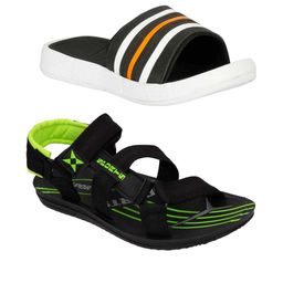 RIFOF Men Grey Flip Flops-image-65