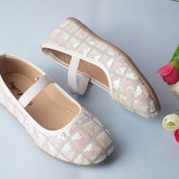 BOYZ N GALZ Girls Embellished Party Ballerinas Flats-image-64