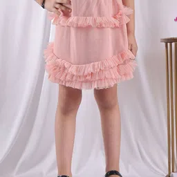 NEUDIS Girls Layered Tulle Tutu Skirt-55