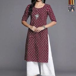 Anouk Rustic Women Pack of 3 Ethnic Motifs Printed Kurta-image-39