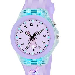 Cloudwood Girls Patterned Dial & Straps Analogue Multi Function Watch 327 PurpleRabbit-image-57