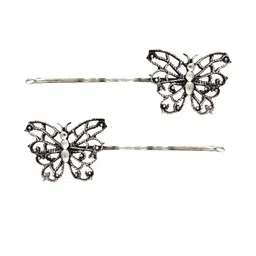 FURE Women Set of 2 Butterfly Bobby Pins-picture-2