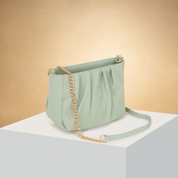 Forever Glam by Pantaloons PU Oversized Structured Sling Bag with Quilted-12