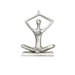 SHAURYA DESIGNS Silver-Toned Metal Figurine Showpiece-image-82