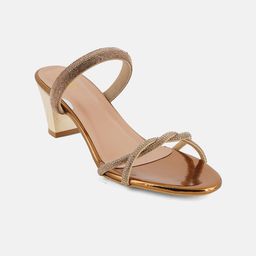 Anouk Women Party Synthetic Regular Block Sandals-41