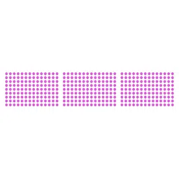 Comet Busters Bindiful Set Of 10 Daily Wear Traditional Bindis - Light Pink image 3