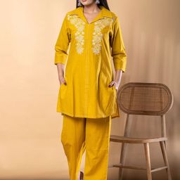 Readiprint Embroidered Work Tunic & Trouser Co-Ord Set-picture-14
