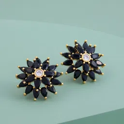 Kushal's Fashion Jewellery Women Geometric Studs Earrings-24