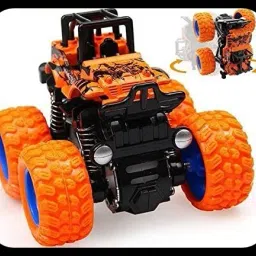 new_Monster Truck Push and go Toy 4wd Car Friction Powered Cars 4 Wheel-image-80