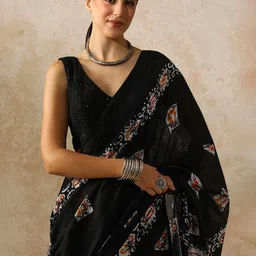 Moara Floral Printed Pure Cotton Saree-picture-31