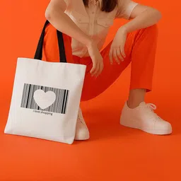 ARTBUG Printed Shopper Tote Bag-image-97