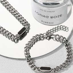 The Roadster Lifestyle Co. Silver-Plated Wraparound Bracelet-image-49