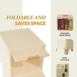 Kuber Industries Cream-Coloured 2 Pieces Multi-Utility Organisers image 5