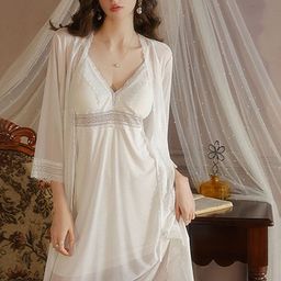 LULU & SKY Padded Lace Baby Doll Nightdress-picture-17