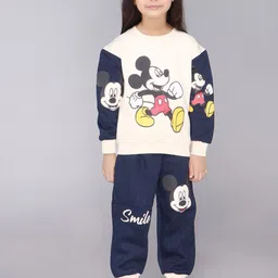 DDOUDDOU Kids Printed Long Sleeve Tracksuits-57