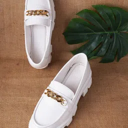 Froh Feet Women Embellished Slip OnLoafers-image-86