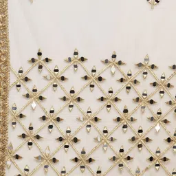 Moda Rapido Embroidered Dupatta With Mirror Work image 4