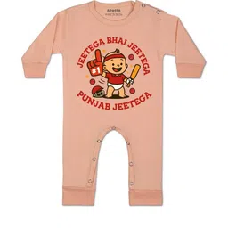arvesa Jeetega Bhai Jeetega Punjab Jeetega Printed Baby Rompers-picture-45