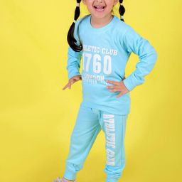 CHANDRIKA Girls Blue Clothing Set-image-66