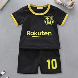 YK Boys Printed Round Neck T-shirt With Shorts-image-98