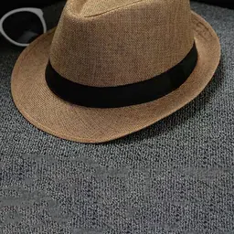 Infispace Men Beige Self Design Fedora Hat-62