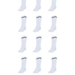MUKHAKSH Unisex White Socks-picture-19