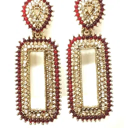 NIPSTec Brown Stainless Steel Earrings-picture-34