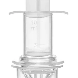 Baby Kids smart medicine dispenser Needle Feeder Squeeze ( White pack-1 )- silcon with plastic-12