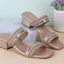 Mochi Textured Block Mules-21