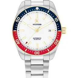 Tommy Hilfiger Men Round Dial & Stainless Steel Straps Analogue Automatic Motion Watch-22
