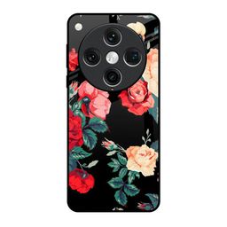 QRIOH Floral Printed Oppo Find X8 Pro Back Case Mobile Accessories-image-47